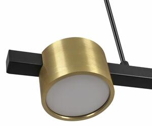 LED Lustr na lanku MIRELLA 3xGX53/6W/230V zlatá/černá