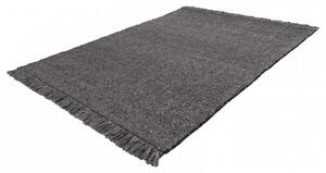 Ručně tkaný kusový koberec Eskil 515 ANTHRACITE 140x200 cm
