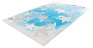 Dětský kusový koberec Stars 410 blue 160x230 cm