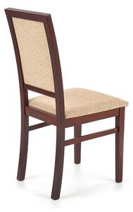 Jídelní židle Sylwek, béžová / ořech