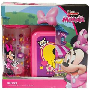 Souprava svačinový box a láhev na pití Minnie Mouse