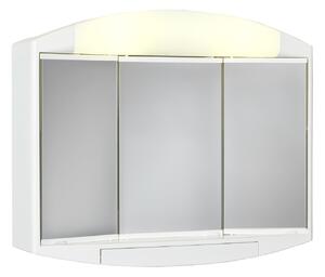 Jokey Plastové skříňky ELDA Zrcadlová skříňka - bílá - š. 59 cm, v. 49 cm, hl. 15,5 cm 185513020-0110