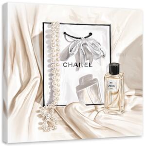 Obraz na plátně Nejnovější parfém Chanel - Svetlana Gracheva Rozměry: 30 x 30 cm