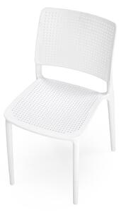 Jídelní židle Niles, bílá