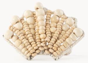 Sada dřevěných kroužků na ubrousky Shell, 2 díly
