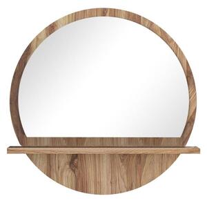Dekorativní zrcadlo Tupaso 2 (ořech). 1093645