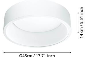 Eglo 39286 - LED Stmívatelné stropní svítidlo MARGHERA 1 LED/25,5W/230V