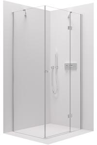 Cerano Marino, sprchový kout 100(dveře) x 70(stěna) x 190 cm, 6mm čiré sklo, chromový profil, CER-CER-422772