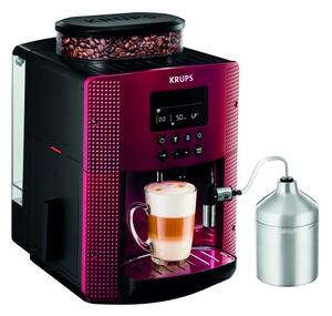 Krups - Automatický kávovar s nádobou na mléko ESSENTIAL 1450W/230V červená