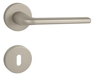 Dveřní kování MP FO - MILLY - R (NP - Nikl perla), klika-klika, Otvor pro obyčejný klíč BB, MP NP (nikl perla)