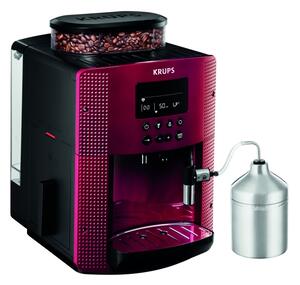 Krups - Automatický kávovar s nádobou na mléko ESSENTIAL 1450W/230V červená