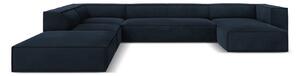 Tmavě modrá rohová pohovka (levý roh) Madame – Windsor & Co Sofas