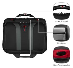 Wenger- Cestovní zavazadlo na kolečkách 29 l + pouzdro na notebook 15,6" Granada
