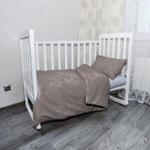 Sablio Mikroplyšové dětské povlečení do postýlky Trojúhelníková abstrakce - 120x90 / 40x60