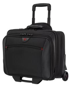 Wenger - Cestovní kufr na kol. 23 l 17" + taška na notebook 15,4" Potomac černá