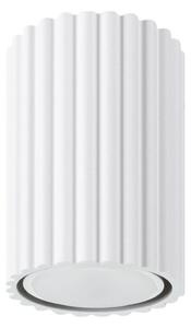 Sollux SL.1530 - Bodové svítidlo KARBON 1xGU10/10W/230V 10 cm bílá