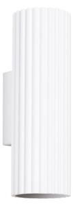 Sollux SL.1647 - Nástěnné svítidlo KARBON 2xGU10/10W/230V bílá