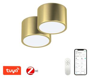 Immax NEO sada 2x RONDATE Smart stropní svítidlo 15cm 12W zlaté Zigbee 3.0 +DO