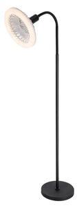 Rabalux 74031 VENTURO - LED stmívatelná stojací lampa s ventilátorem, LED 16W, 1600lm, 3000-6500K, 135cm (Stojací lampa s ventilátorem na dálkové ovládání)