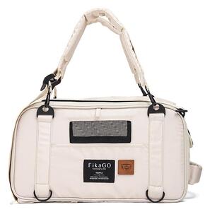 Fikago - Cestovní nosič pro psy a kočky TRUFFLE Creamy Cloud