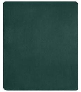 James & Nicholson Fleece deka 150x170 cm JN952 - Černá / stříbrná | 150 x 170 cm