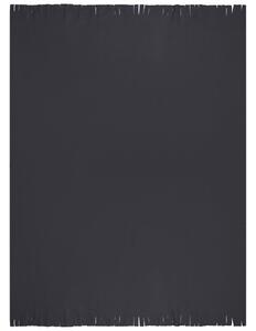 James & Nicholson Fleecová deka 130x170 cm JN956 - Tmavě šedý melír | 130 x 170 cm