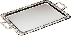 Bufetový Servírovací Tác Podnos APS obdélník 50x36 cm nerez