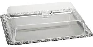 Servírovací tác s poklopem APS 42x31 cm, ozdobný okraj