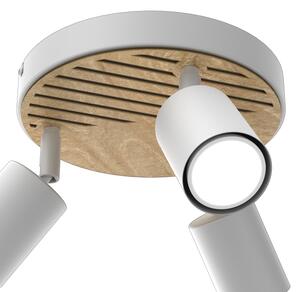 Bodové svítidlo TERRA 3xGU10/8W/230V bílá/dub