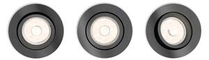 Philips 50393/99/PN - SADA 3x Podhledové svítidlo DONEGAL 1xGU10/5,5W/230V