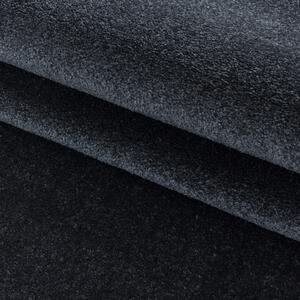 Kusový koberec černý Rio 4600 grey 80x150 cm
