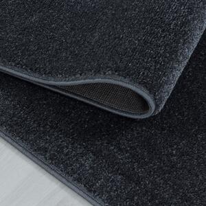 Kusový koberec černý Rio 4600 grey 80x150 cm