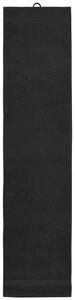 Myrtle Beach Sportovní ručník MB431 - Černá | 130 x 30 cm