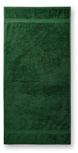 MALFINI Ručník Terry Towel - Lahvově zelená | 50 x 100 cm