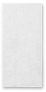 MALFINI (Adler) Osuška bez bordury Terry Bath Towel - Bílá | 70 x 140 cm