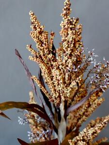Dekorativní umělé květy Seed Capsules Cream 93 cm