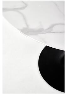 Jídelní stůl Ambrosio, bílá / černá