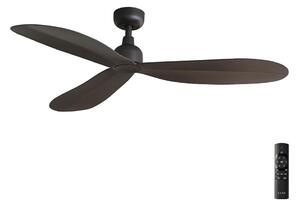 FARO 34301 - Stropní ventilátor PALMA hnědá pr. 129 cm IP44 + dálkové ovládání