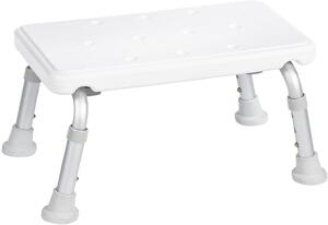 Ridder Premium Stolička s nastavitelnou výškou, sedák bílý, nosnost 150 KG - v. 20,6 - 25,4 cm A0102601