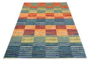 Makro Abra Moderní kusový koberec AVENTURA ED24A Kostky vícebarevný Rozměr: 140x200 cm
