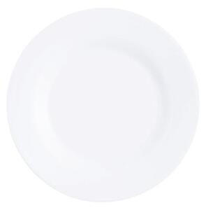 4033 Set talířů Arcoroc Intensity White Bílý 6 kusů Sklo