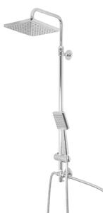 Ridder Sprchové sety a sprchy Sprchový set MONACO - pro připojení k vodovodní baterii s nastavitelnou výškou - v. 92 - 130 cm 09159500