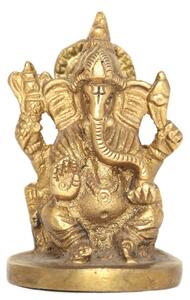 Mosazná soška Ganesha 5,5 cm