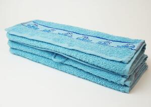 Bontis Dětský ručník s motivy 30x50 - Růžová | 30 x 50 cm