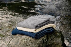 MALFINI Malý ručník Organic - Námořní modrá | 30 x 50 cm