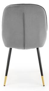 Jídelní židle Beline, šedá / černá