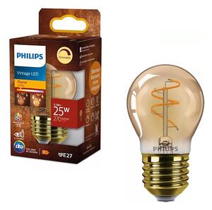 LED Stmívatelná žárovka VINTAGE Philips P45 E27/3,1W/230V 2200K CRI 90