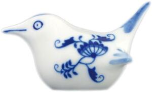 Český porcelán Cibulák Ptáček 2 - malý v. 5,0 cm; š. 9,0 cm