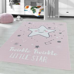 Dětský koberec Play 2901 pink 140x200 cm