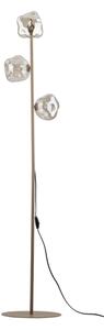Brilagi - Stojací lampa VULCANO 3xG9/8W/230V béžová/kouřová béžová
